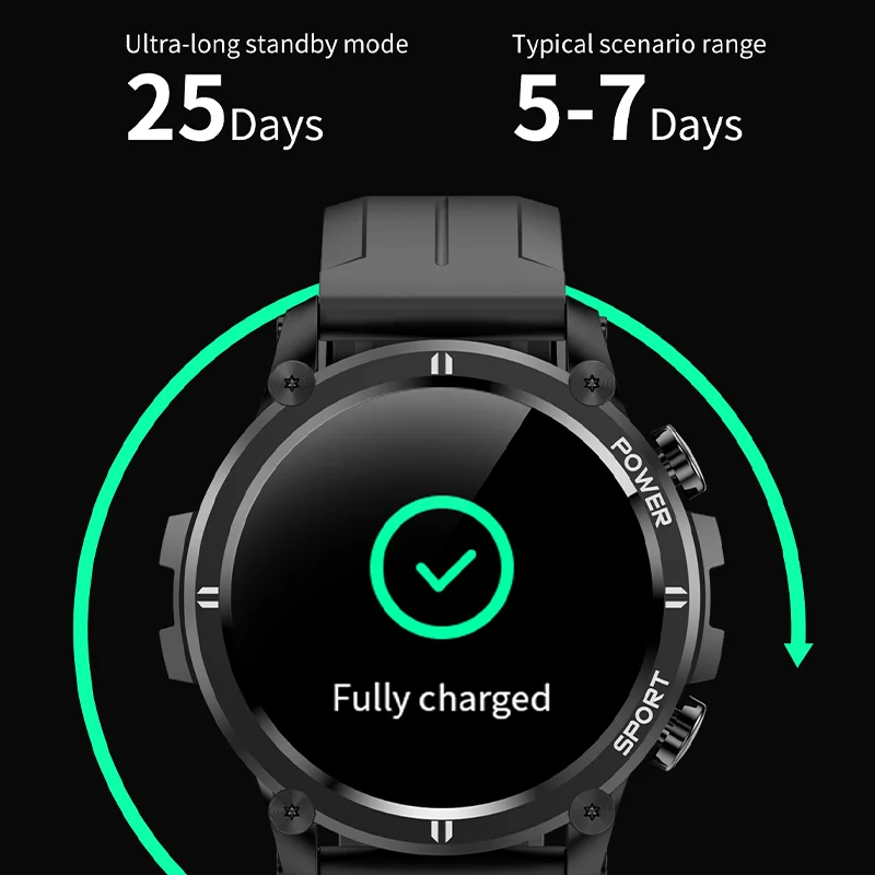 Wireless Calling Smart Watch Answer Call Full Touch Screen Sport Fitness Waterproof Smart Watch For Women Men Smartwatch