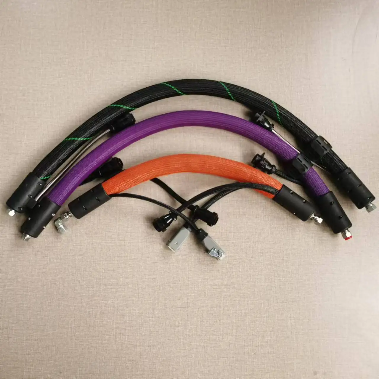 Customizable Glue Hose with PTFE Inner Tube 6mm Diameter 100Mpa High Pressure 220V 380mm Model Cutting Service Hot Melt Machine