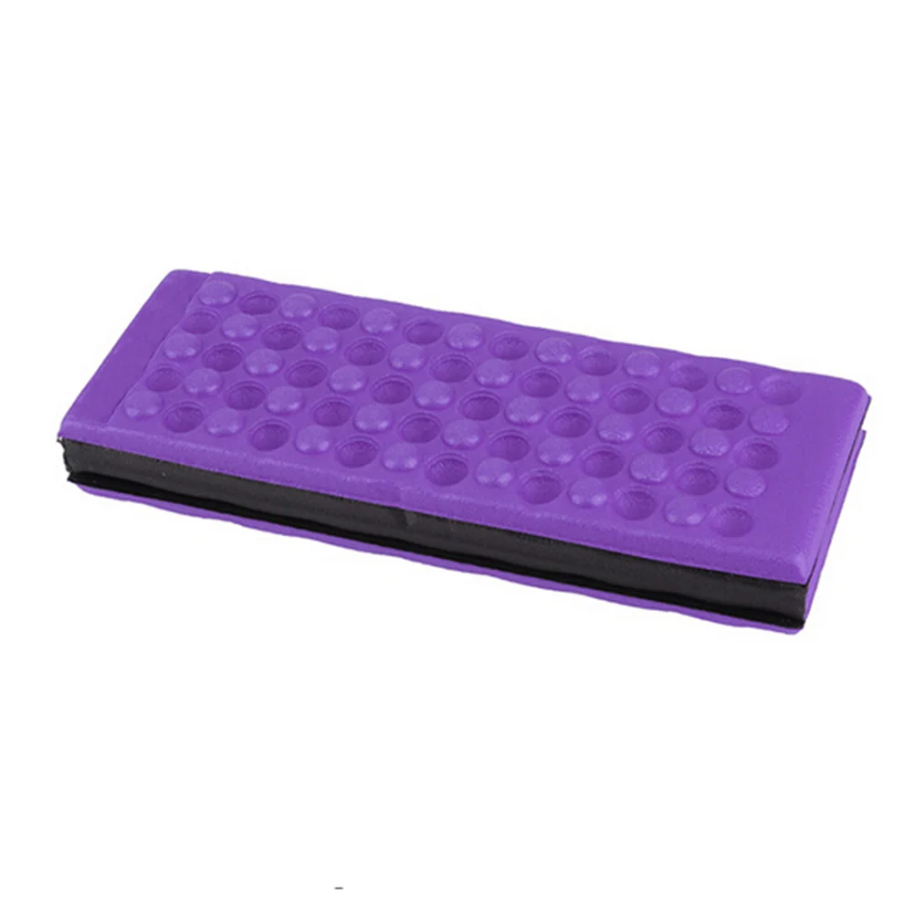 

Outdoor Cushion Seat Pad Camping Mat Thicken Picnic Folding Mattress Purple Sleeping