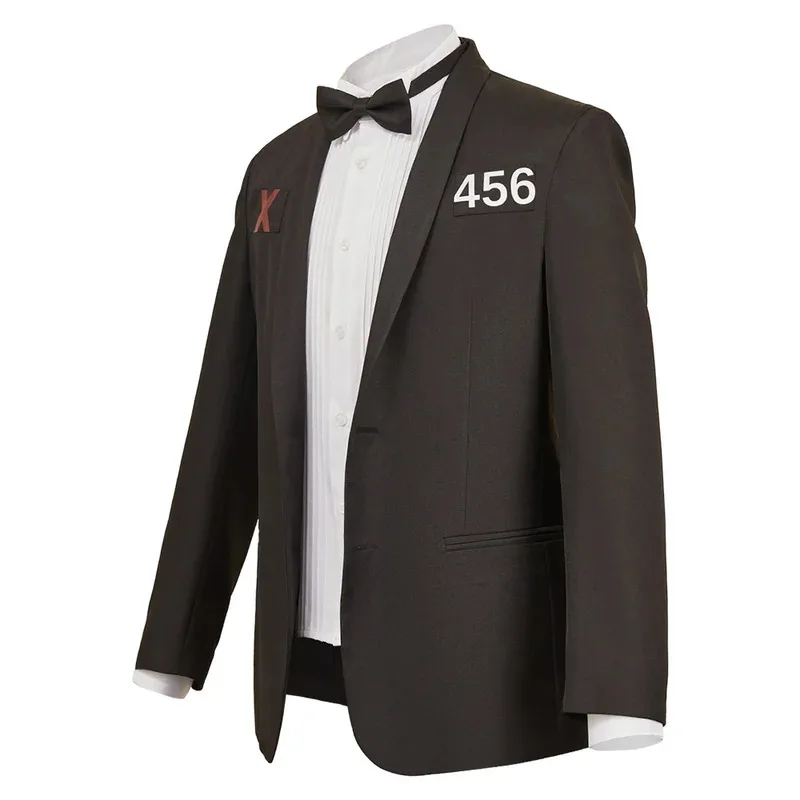 

2025 корейское пальто для косплея Calamari, костюм для маскировки для мужчин, униформа, куртка SG 3, корейский босс, одежда для ролевых игр на Хэллоуин mj:3