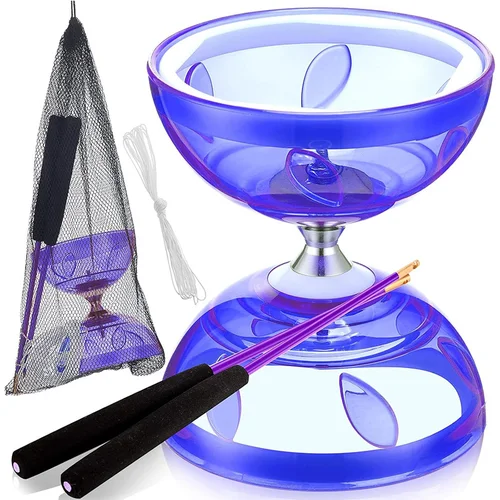 2025 nuevo Diabolo portátil chino Yoyo Diabolo conjunto equipo de gimnasio equipo para adultos niños ancianos ejercicio de agilidad interior al aire libre