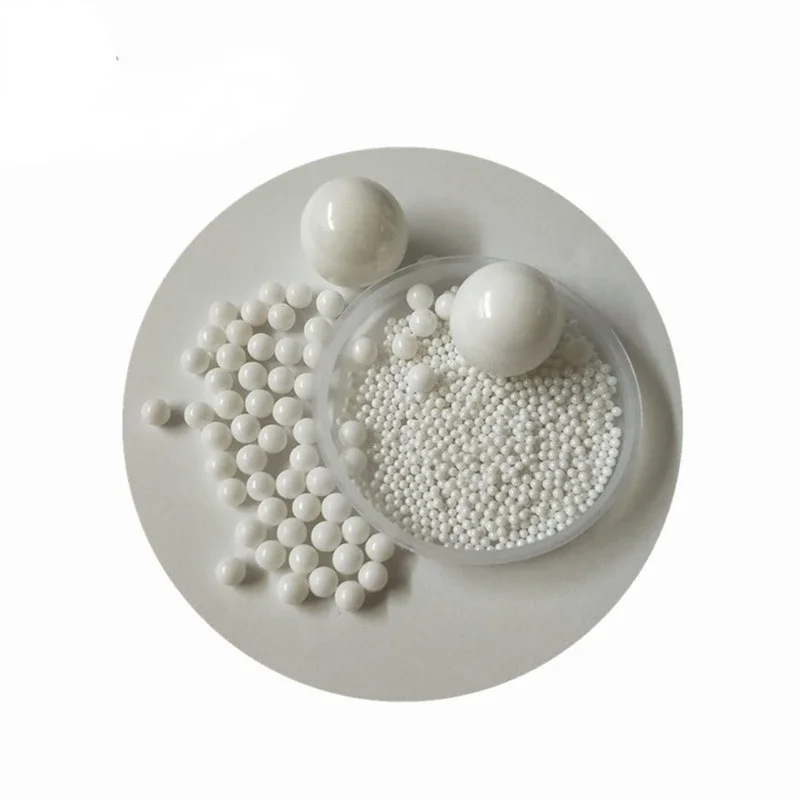 

1kg 99% Purity Zirconia Oxide Ceramic Ball With 0.6mm - 30mm Zirconium Grinding Beads Zro2 Mill Cenosphere