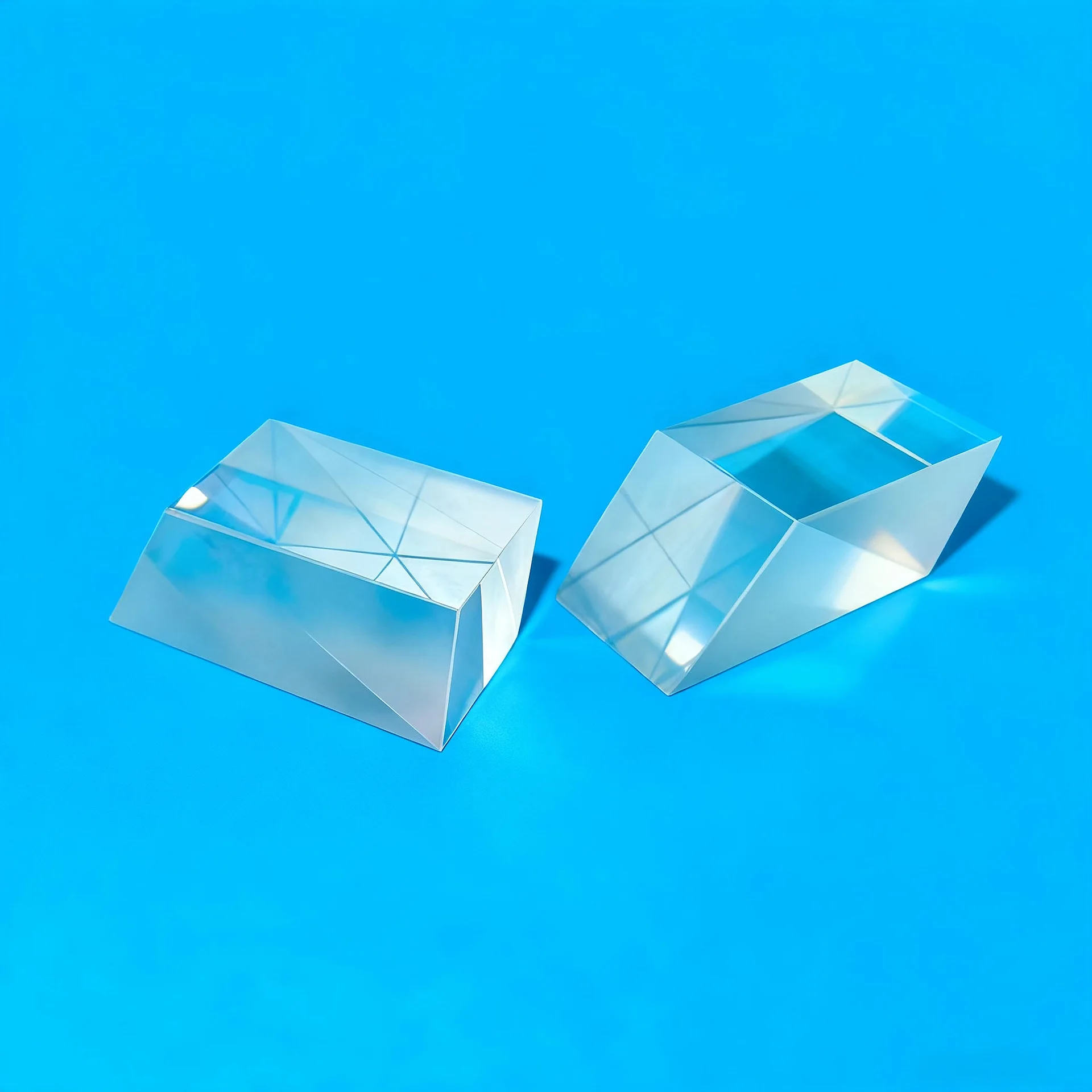 المنشور المجهر ثلاثي العينيات المنشور الأسمنتي فواصل شعاع المجهر المستخدمة في الأدوات البصرية