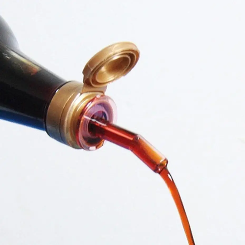 4 Pcs Portable Wine Bottle Pourer Spout Stopper Cap Whisky Liquor Oil Mouth Dispenser Useful Bartender Tool Home Bar Party view 3