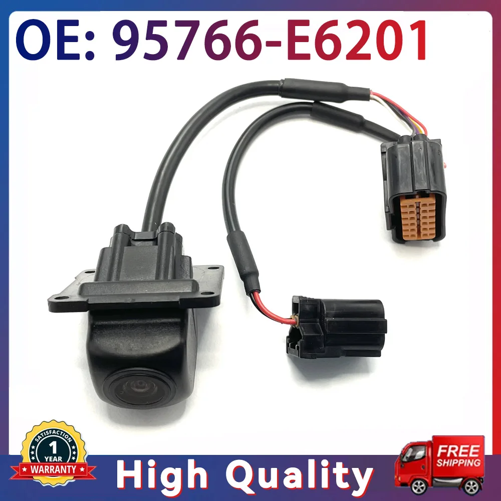 

Автомобильная камера заднего вида для помощи при парковке, камера заднего вида 95766-E6201 для Hyundai Sonata 2015 2016 2017, аксессуары