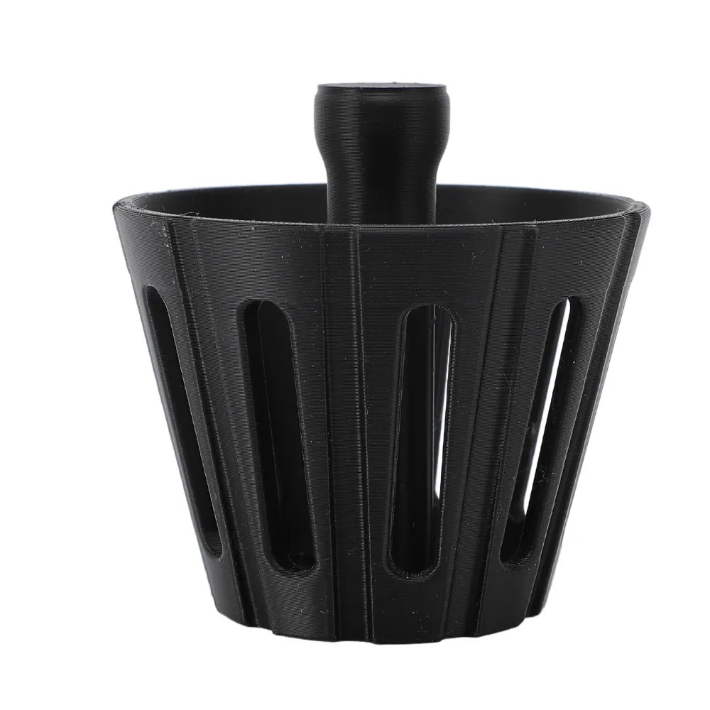 Reusable Design Coffee Filter Shape Retainer Lightweight Construction Professional Grade Coffee Filter Paper Press Black Color
