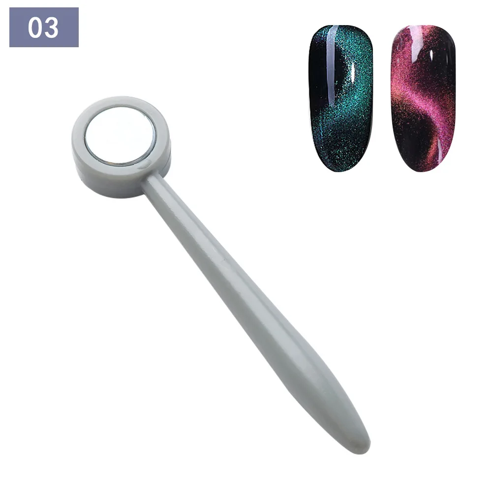 1 pz Strong Cat Magnetic Stick Nail Gel UV Polish penna magnetica a doppia testa multifunzione pittura Gel Manicure Tool Accessor