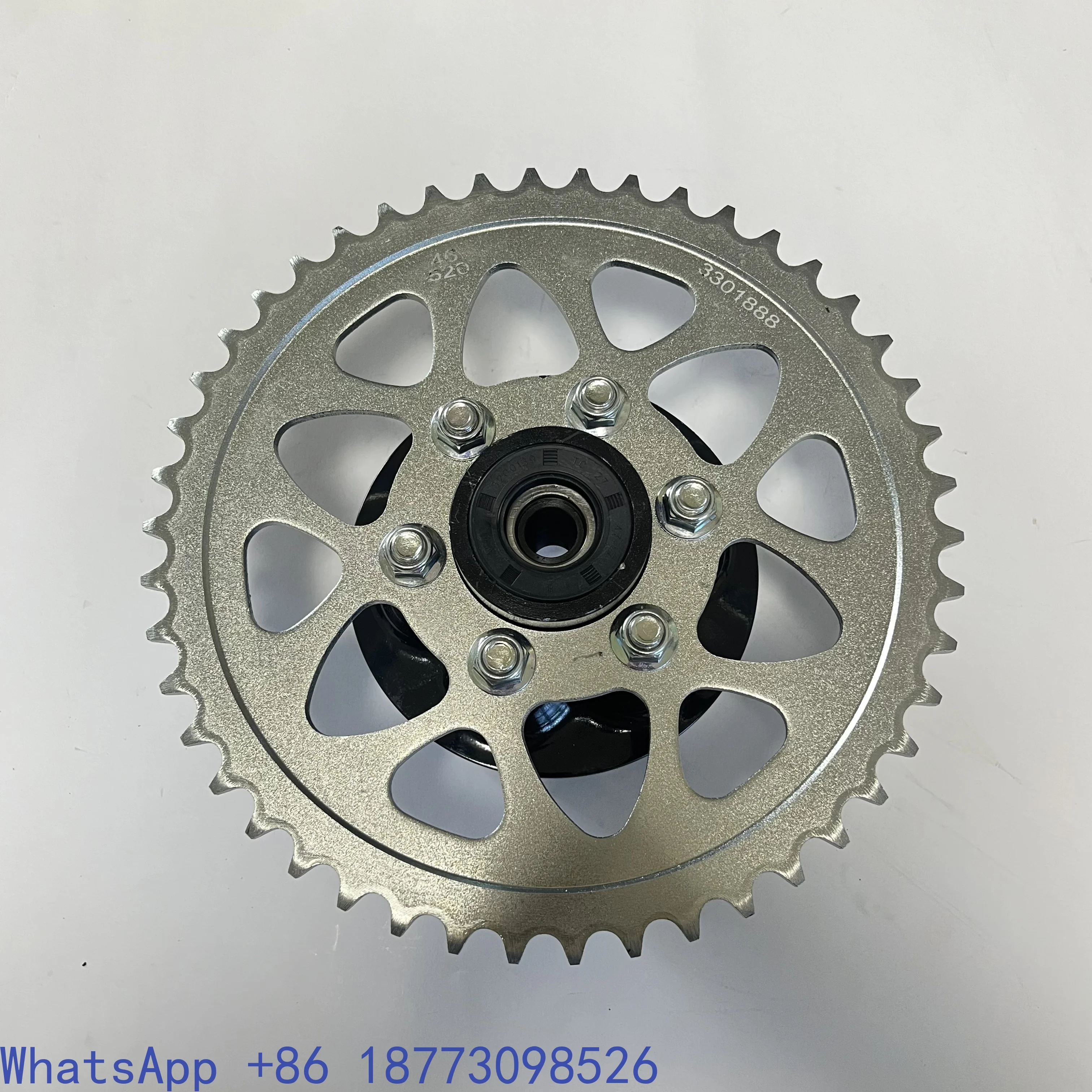 Applicable To Benelli BJ250-15/A Small Yellow Dragon TRK251 Set of Chain Silent Sprocket Sprocket Seat Bracket