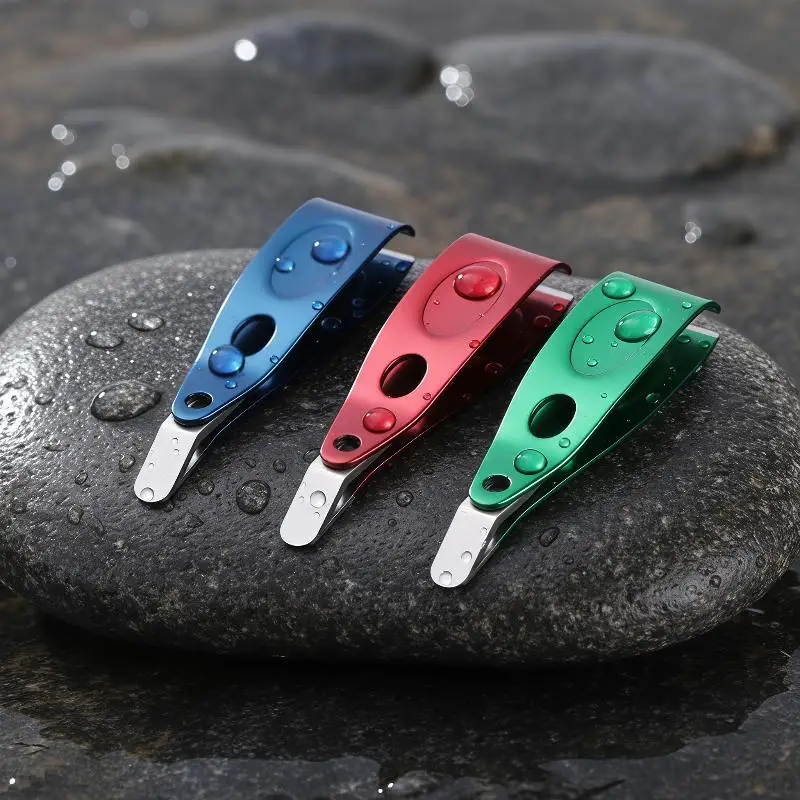 Fishing Line Cutter Mini Sharp Stainless Steel Scissors Portable Pocket Size Line Clipper for Outdoor Hiking Fishing Adventures