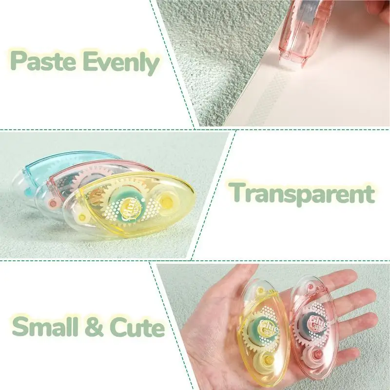 شريط قصاصات مزدوج الجوانب ، شريط ورقي للنقاط ، شريط قصاصات النقاط ، بكرة الغراء ، دفتر قصاصات ، فنون وحرف يدوية