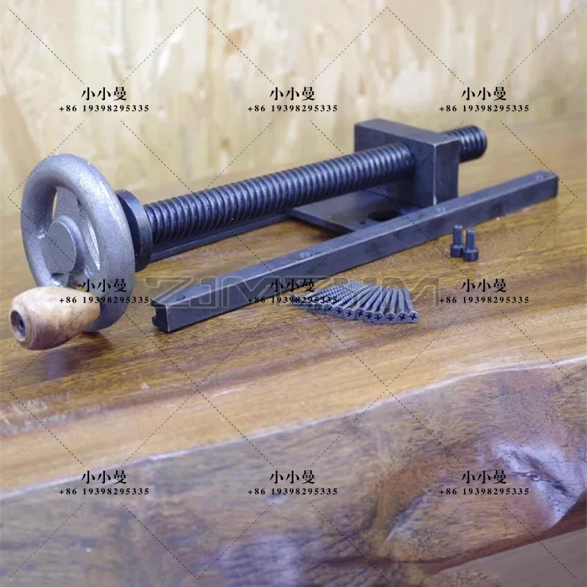 TV4530 Woodworking Tools Fixture Screw Double Helix Counter-Rotary Table Tailvise  Workbench Woodworking Table Tail Pliers Clamp