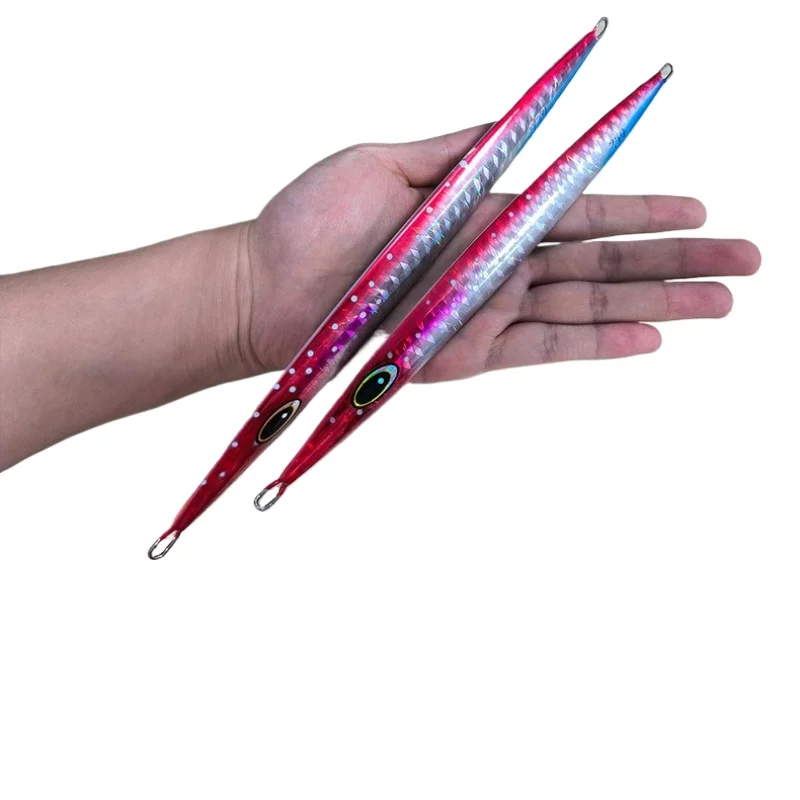 

2pcs 250g350g500g600g700g Jigs Saltwater Lures Metal Bass Jig Isca Artificial Fake Deep-sea Boat Fishing Sardine Slider Jigging