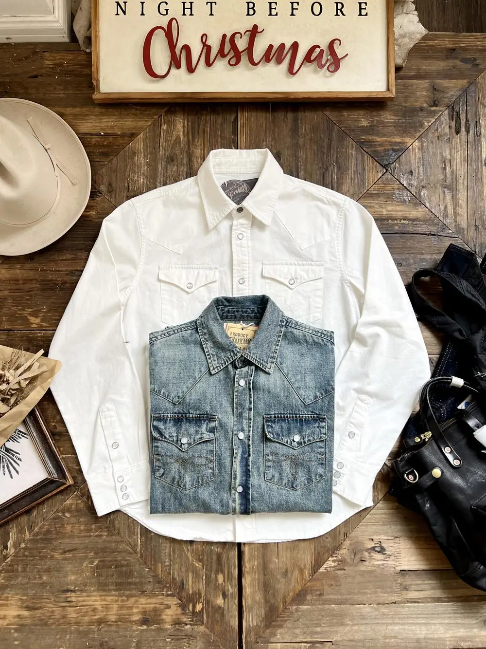

Американский Ретро Классический Универсальный Базовый Sle RRL ket Gemstone Button White irt Waed Denim irt Cotton Long Sve
