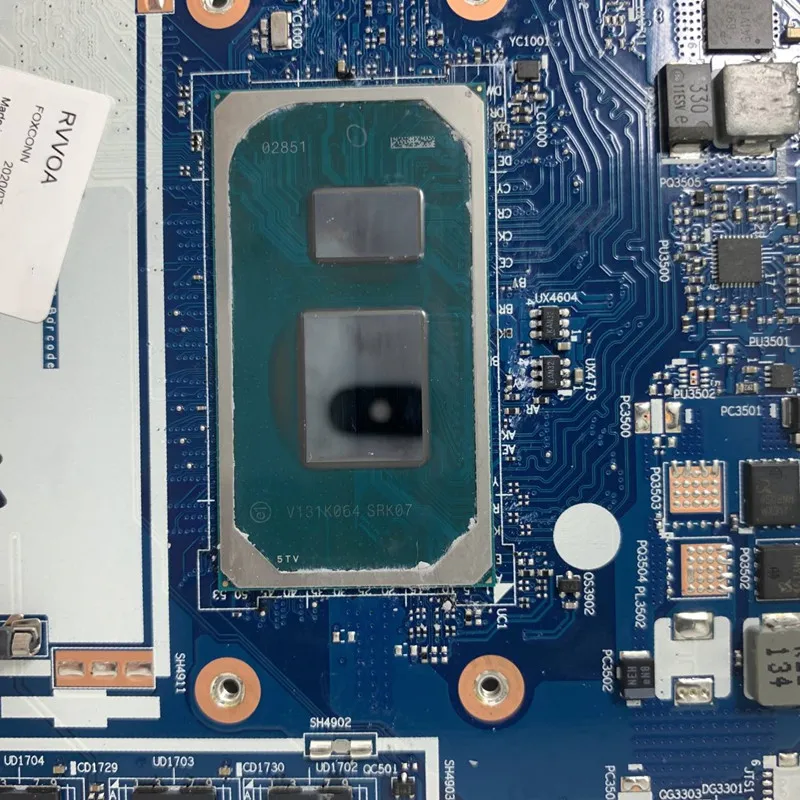 

Материнская плата для ноутбука Lenovo IdeaPad 3 15ITL05 HS45A/HS55A NM-D461 5B21B84475 с процессором SRK07 I3-1115G4, 4 ГБ, 100% протестировано