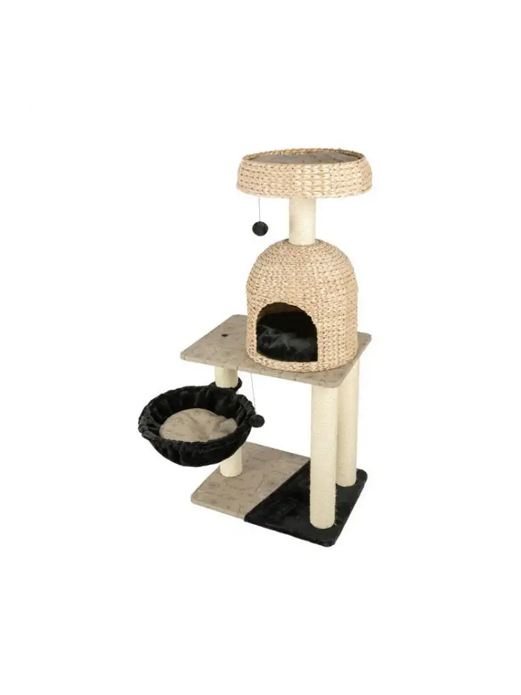 

Cat Climbing Frame Cat Litter Cat Tree Cat Frame Solid Wood Large Cat Toy Cat House Sturdy And Durable