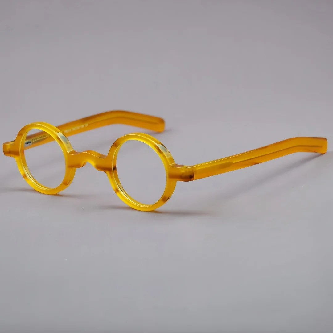 

Mini Round Frame Fashion Retro Glasses New Style Optical Reading Prescription Eyeglasses Unisex Adults