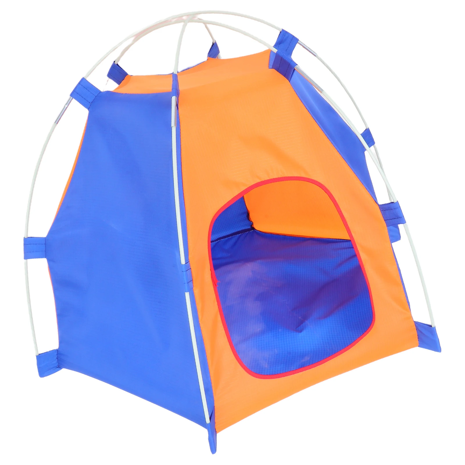 

Pet Tent Small Dog Cage Waterproof Cave House Outdoor Use Hexagonal Shape Detachable Design Pet Enclosure Mini Tent for Cats