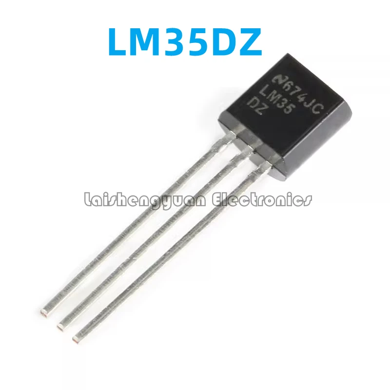 Sensor de temperatura de precisión Original LM35DZ/NOPB LM35DZ LM35 TO-92 nuevo chip de Laishengyuan Electronics