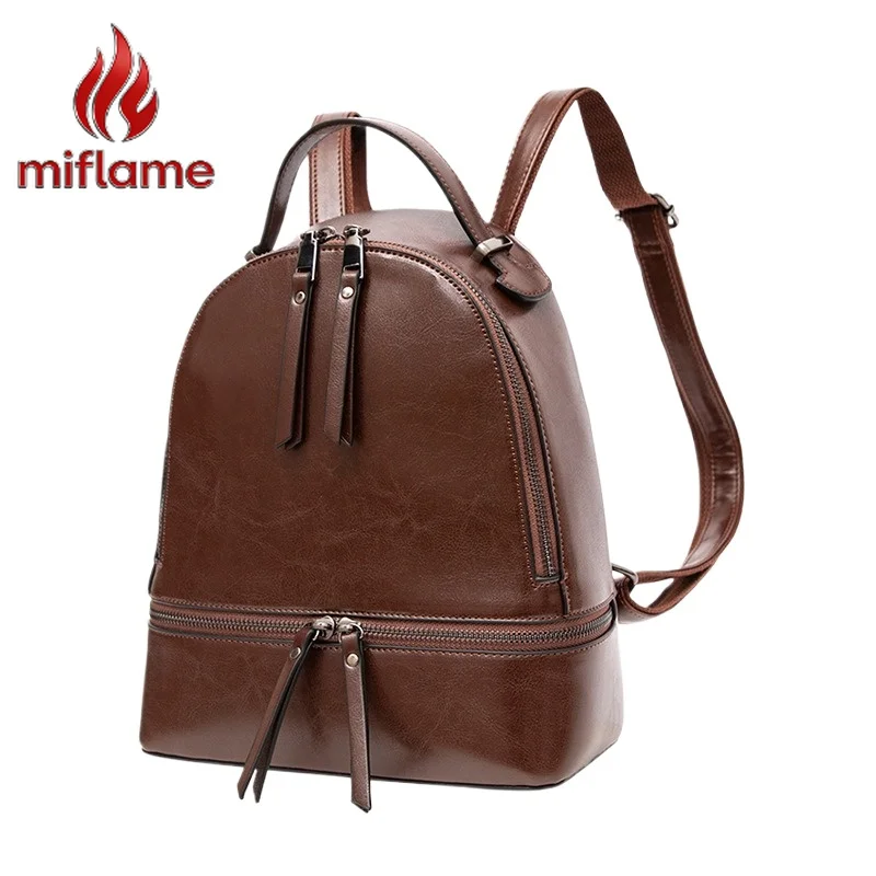 

Women's Soft Genuine Leather Backpack New Fashion Casual Large Capacity Laptop Business Travel