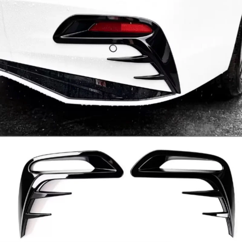 ABS rear wind knife trim after fog lamp decoration protection appearance modification For Nissan Sentra Sylphy 15th 2026-2027