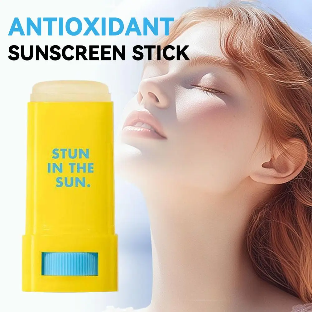 SPF50+ Antioxidant Sunscreen Stick 30g, Waterproof Matte UV Protection for Face & Body, Refreshing Hydrating Sun Block