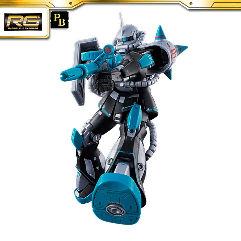 BANDAI PB LIMITED GUNDAM X Miku Anniversary Special Project RG 1/144 MS-06S ZAKU II [HATSUNE MIKU Ver.] مجموعة شخصيات الرسوم المتحركة