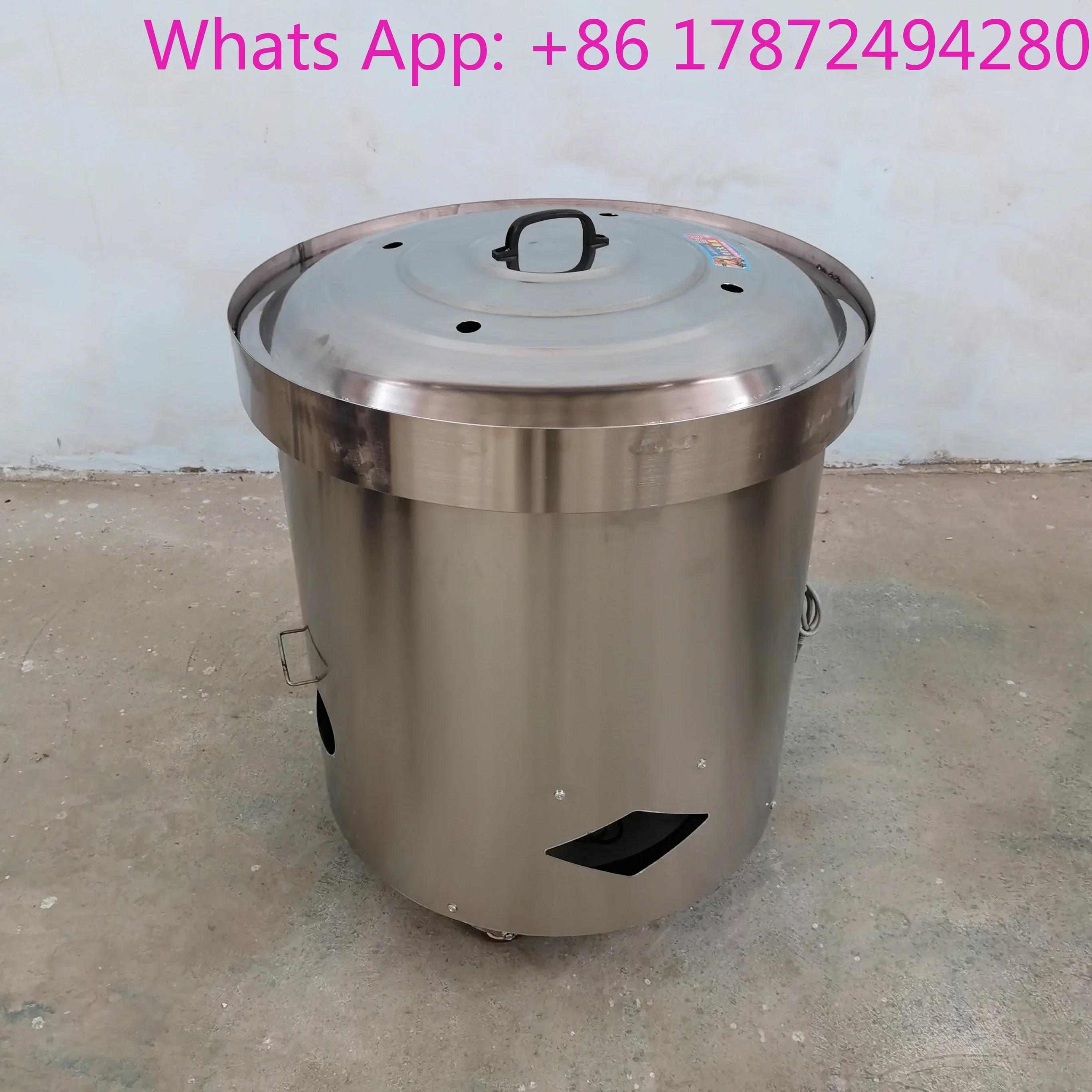 Roasting Machine For Spice Nut Coffee Bean Soybean Stainless Steel Dry Chili Grains Baking Machine
