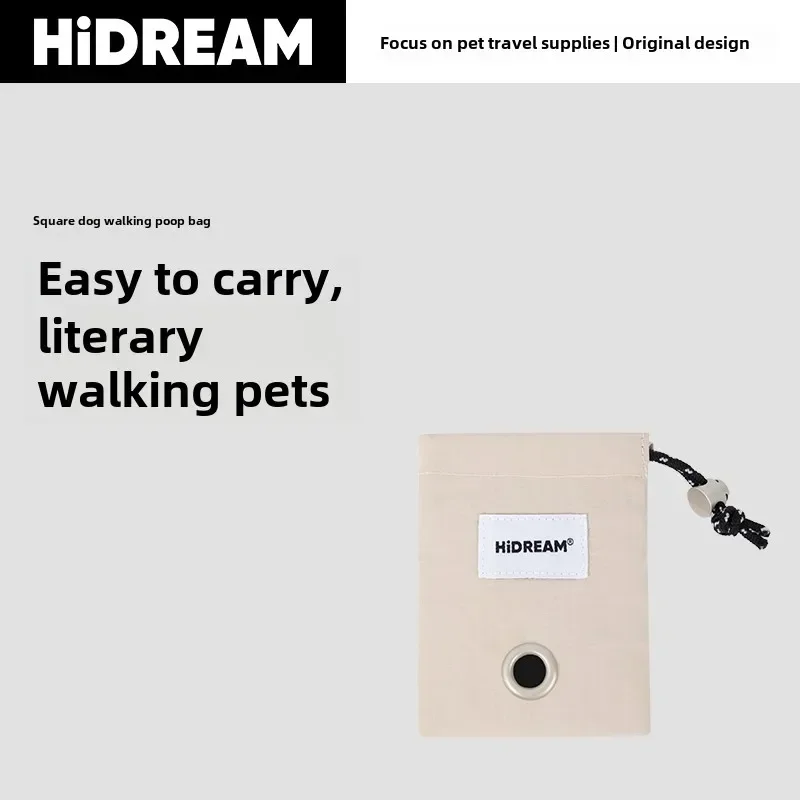 HiDREAM®Dog Poop Bags, Pet Waste Garbage Bags, Outdoor Walking Carrier, Holder Dispenser, Clean Pick Up Tools, New