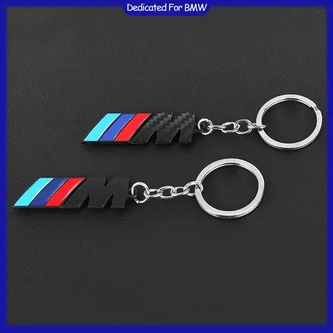 Carbon Metal Key Chain Keyring Car Logo M Keychain For BMW X1 X3 X4 X5 E46 E90 F20 E60 E39 F10 M1 M2 M3 M5 M6 E87 M Accessories