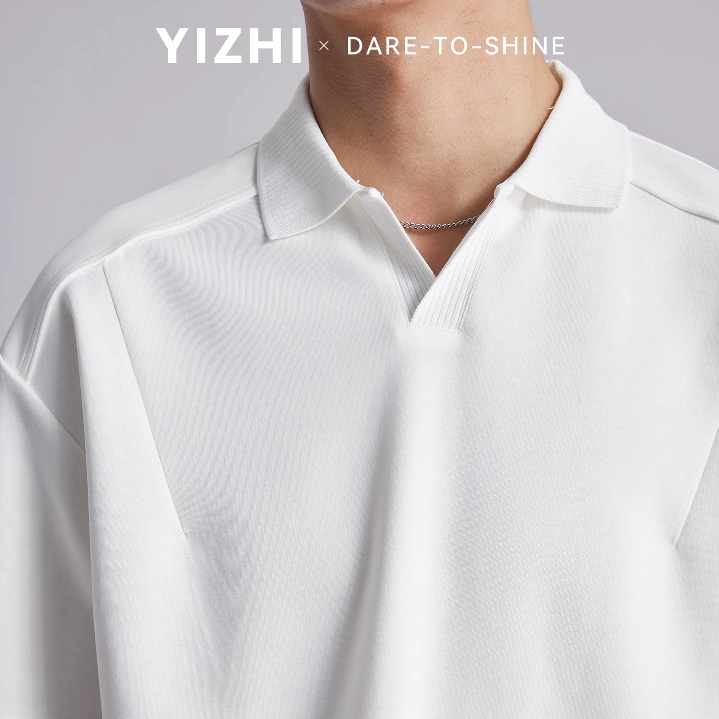 Fashion Men Solid V Neck Polo Shirts 2026 Summer Air Cotton Luxury Old Money Style Short Sleeve Tops Casual Versatile Tees