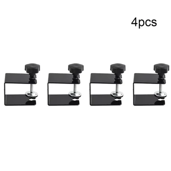 1/2/4 adet ağır paslanmaz çelik çekmece ön kelepçe C kelepçeleri ağaç İşleme DIY el aracı mobilya çekmece istikrarlı tutturmak klipler