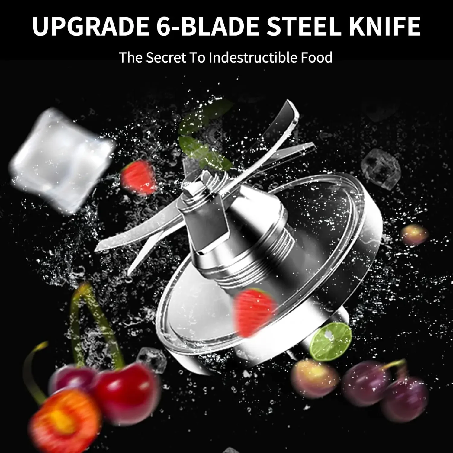 Smoothies Blender, 2200W Blenders for Kitchen with 68oz Container & 20oz To-Go Cup, High Power Countertop Blender for Shakes and