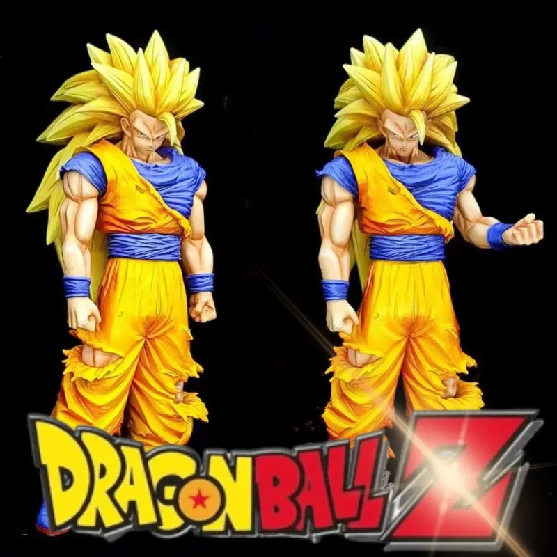 

Dragon Ball Z Goku Figure Dbz Super Saiyan 3 Action Figure Statue Anime Figurine 32cm Pvc Model Doll Toy Funny Collection Gifts