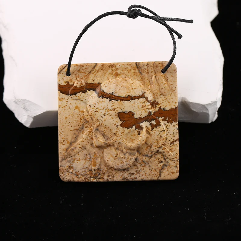 B&FPicture Jasper Jasper Earring Beads for Jewelry Making, Handmade Natural stones beads, Stones for  Supplies