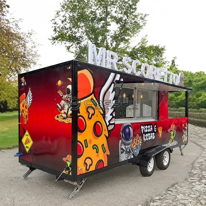 

Мобильный кухонный прицеп Cajun для кипячения морепродуктов и Gumbo