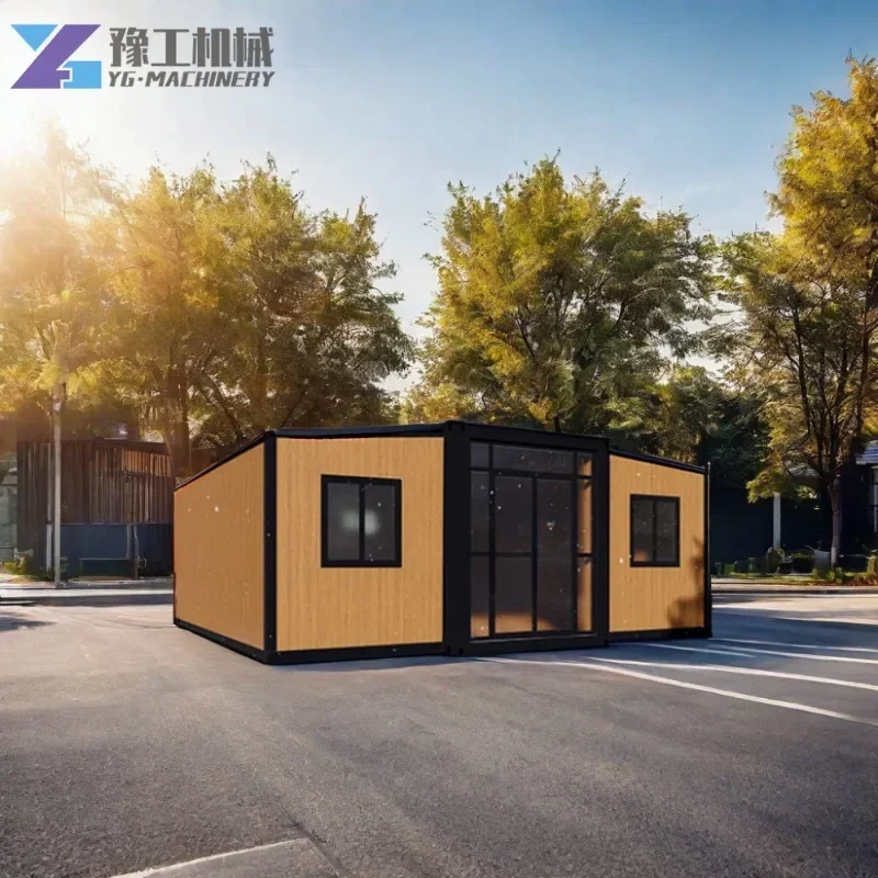 YG 20ft 30ft 40ft Expandable Container House Cheap Modern Prefabricated Mobile Portable Home Steel 2 3 4 5 Bedroom Prefab