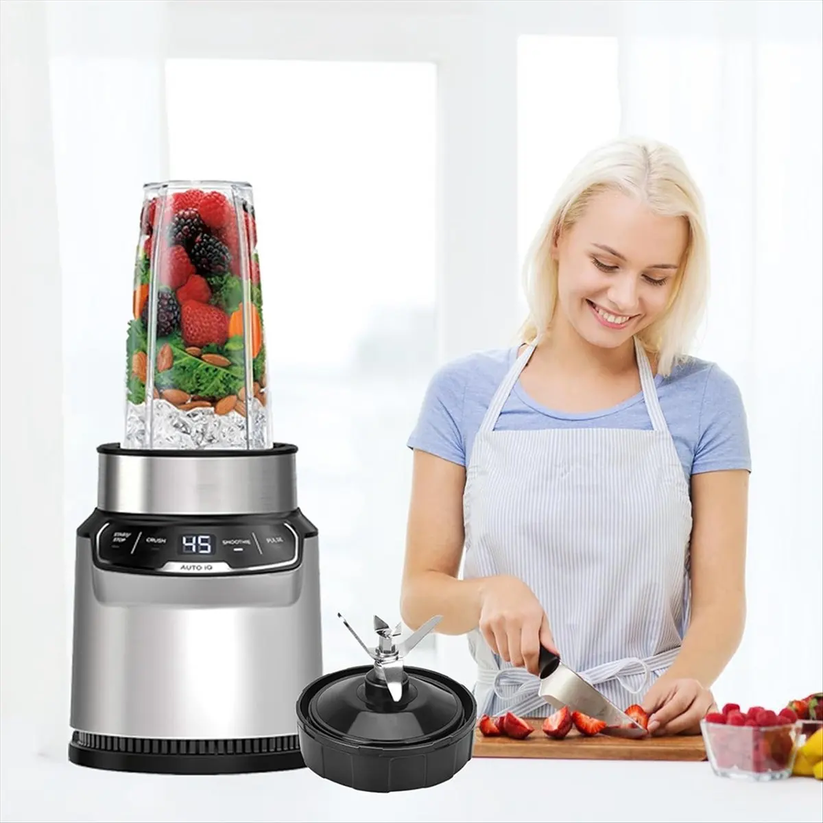 2 Set 7 Fins Blende…