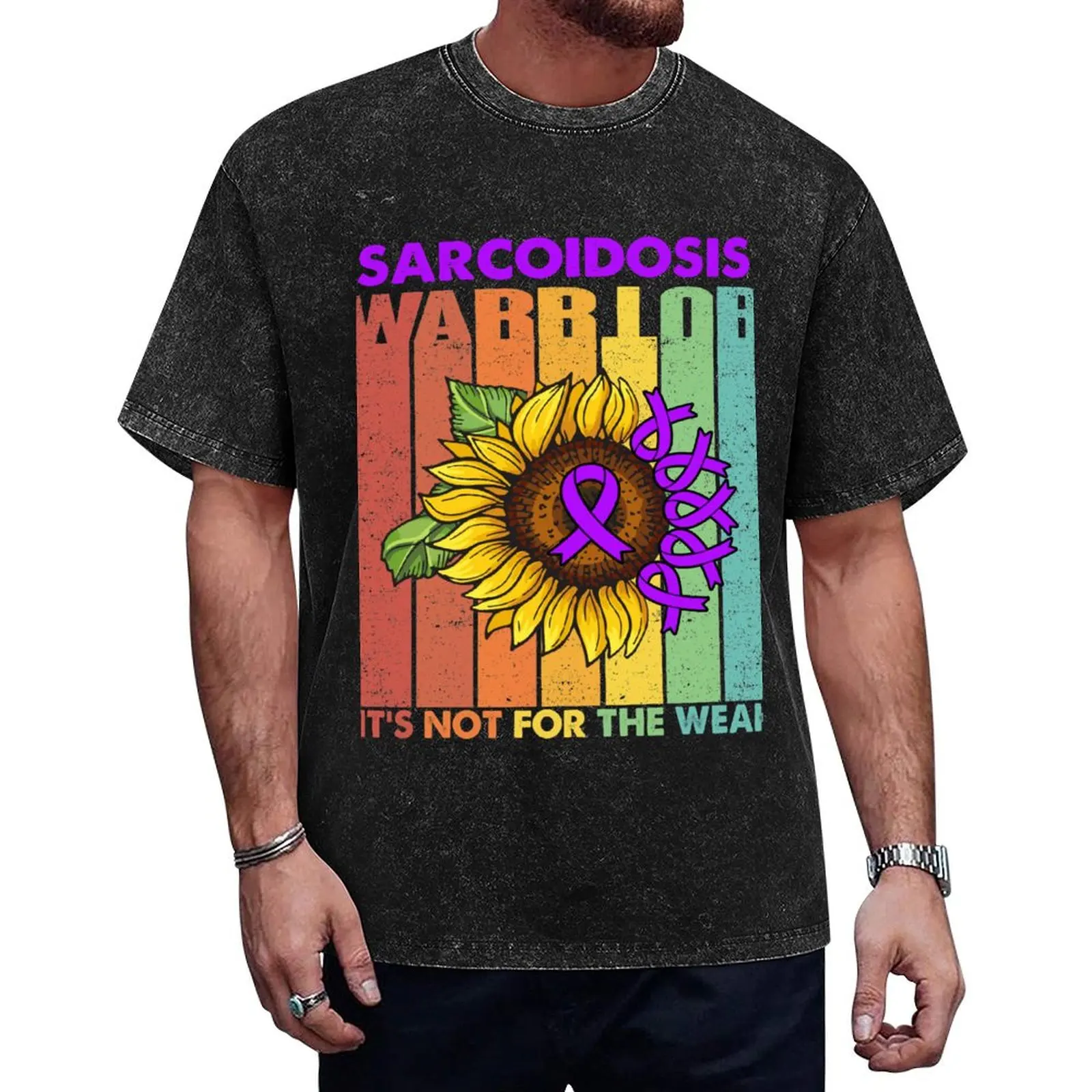 

Sarcoidosis Warrior It's Not For The Weak T-Shirt croswit shirt man animal prinfor boys custom t shirt t shirts for men