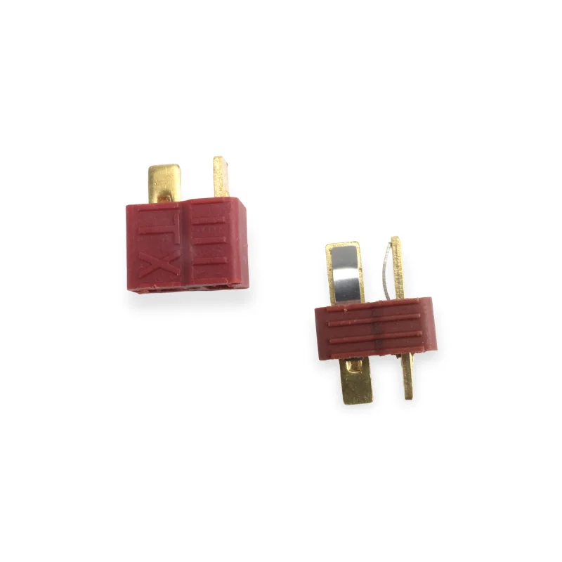 20 piezas conector Deans antideslizante T hembra/macho para batería Lipo RC ESC baja resistencia antisalpicaduras helicóptero coche DIY