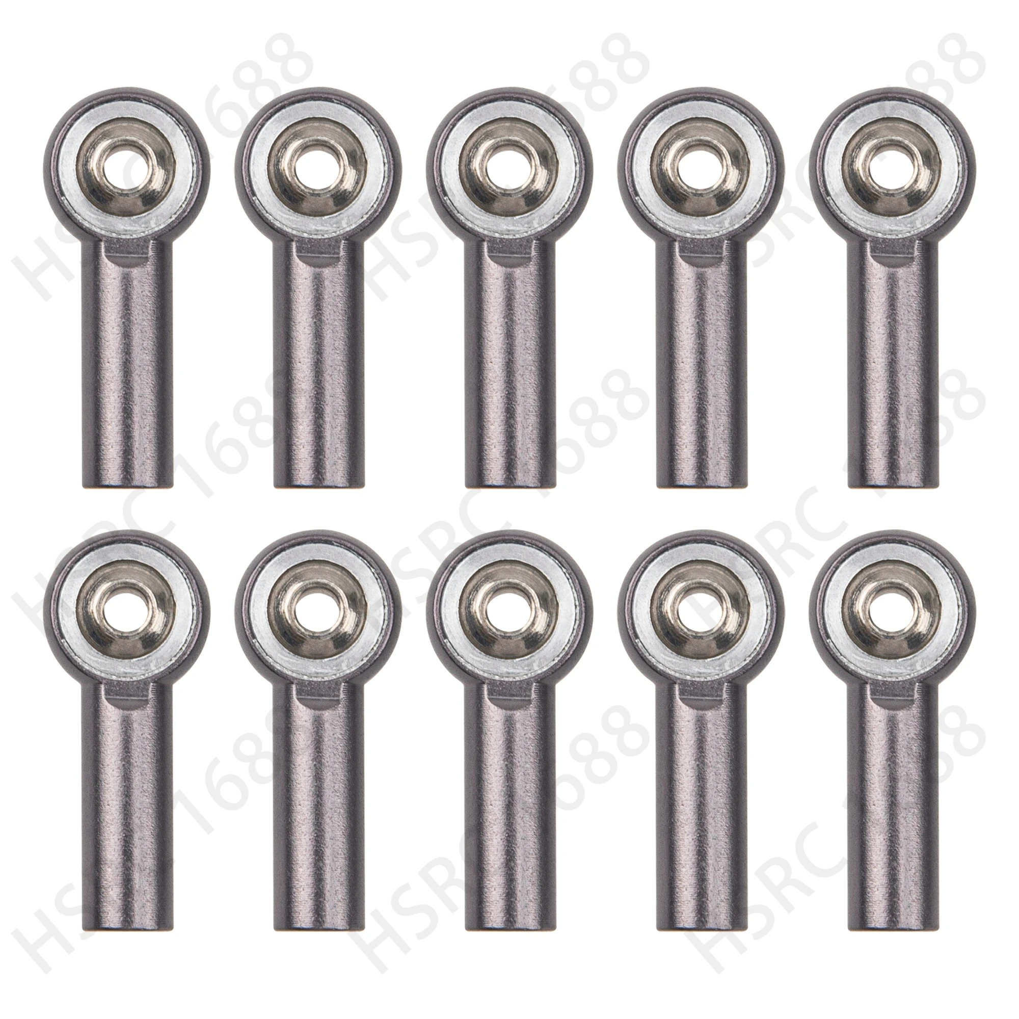 10 قطعة M3 التعادل قضيب نهاية الكرة حامل الرأس رابط 3 مللي متر الموضوع وصلة كروية ل Redcat HSP Traxxas محوري 1/10 RC سيارة شاحنة روبوت ذاتي الصنع L26mm