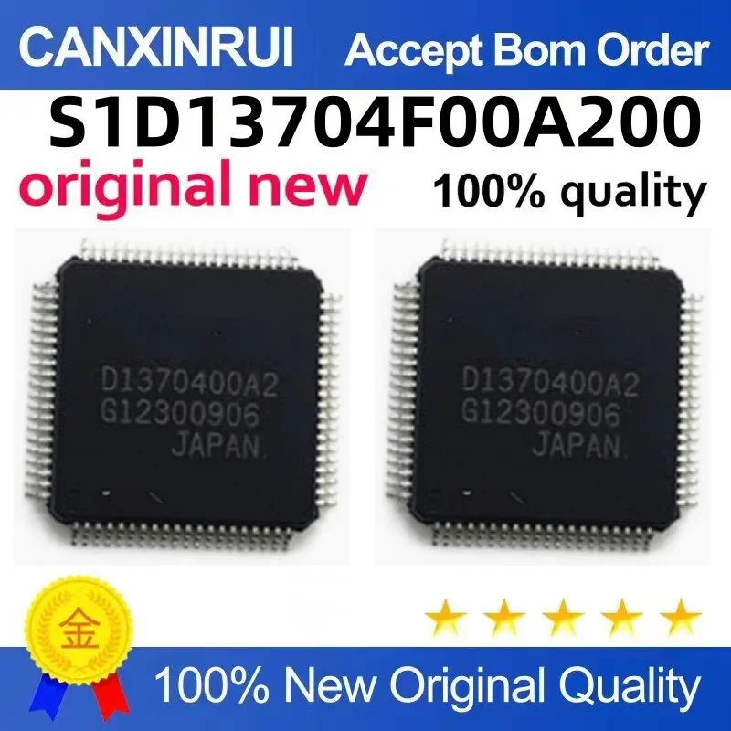 

D1370400A2 S1D13704F00A200 TQFP80 D13704 is new
