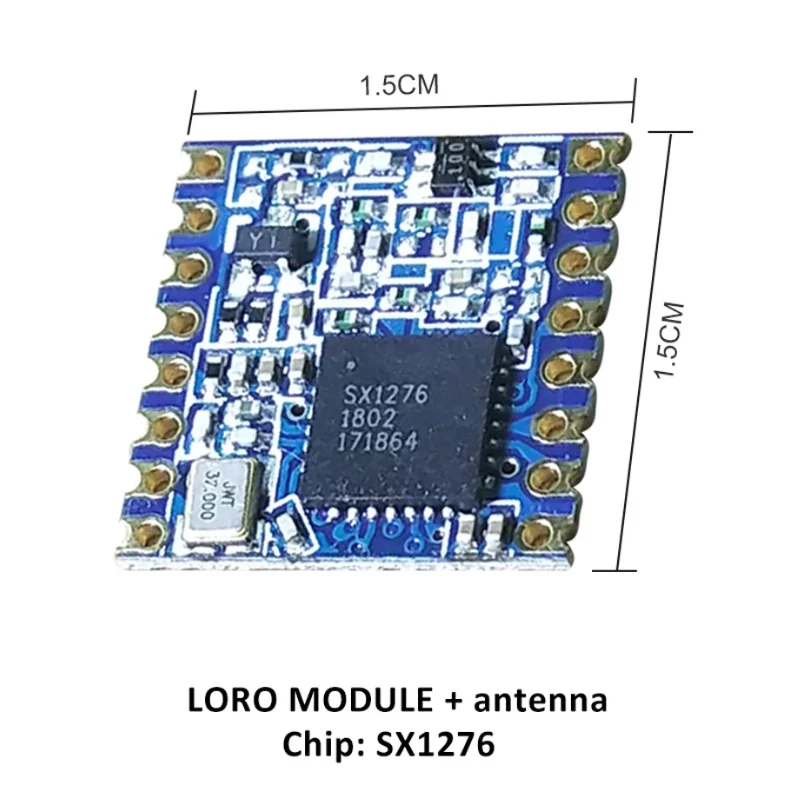 Modulo LoRa ricetrasmettitore lorawan 3 pcs RF SX1276 868MHZ radio comunicador 915MHZ ricevitore di comunicazione alcance trasmettitore IOT