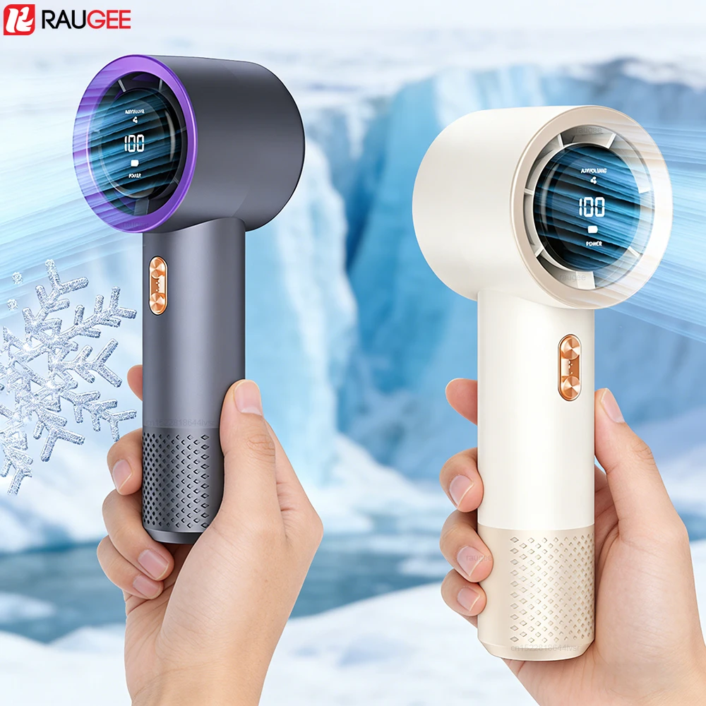 

Portable Handheld Turbo Fan Mini Hand Fan Rechargeable Mini Portable Handheld Fan 3000mAh High Speed Outdoor Small Pocket Fan
