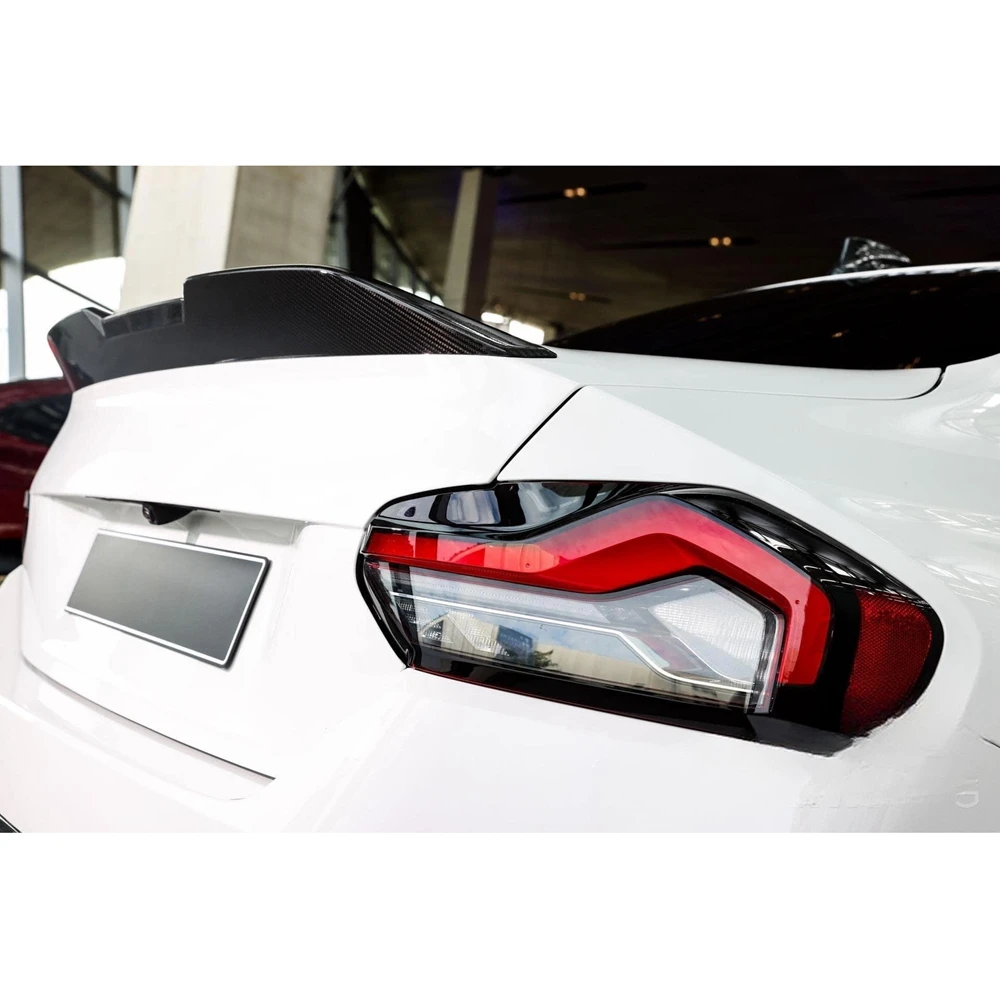 

For BMW G42 G87 2 Series 218i 220i 220d 230i M240i M5 Rear Trunk Tail Wing Bodykits 2022+ Performance Carbon Fiber Rear Spoiler