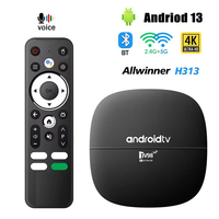 TV98 ATV H313 TV Box Android 2GB 16GB BT Smart TV BOX Allwinner H313 Quad Core HD 4K Android 13 WiFi 4G 5G Voice remote top box