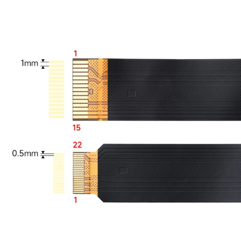 Cavo flessibile FPC per RaspberryPi5 da 22 pin a 15 pin lunghezza 200 mm/300 mm mm E8BA
