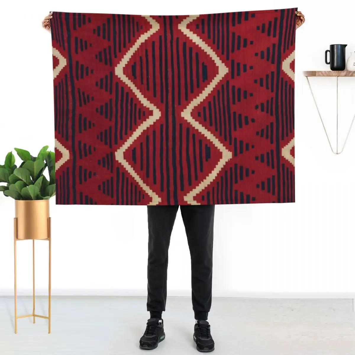 Navajo Blanket 9 Throw Blanket Plush Cute halloween Polar Picnic Retros Blankets