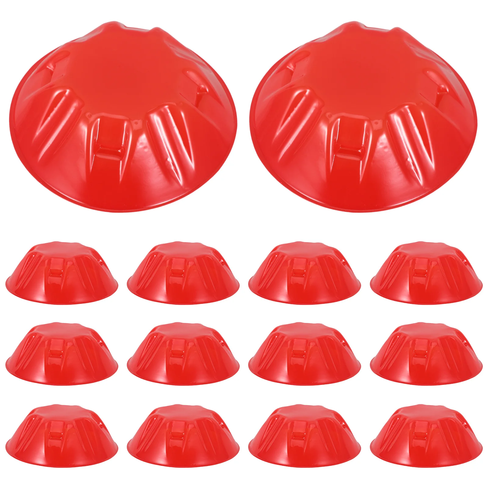

20Pcs Plastic Smokes Sensor Cover Red Fire Alarm Shield Dust Prevention Easy Install Home Office Restaurant Baking