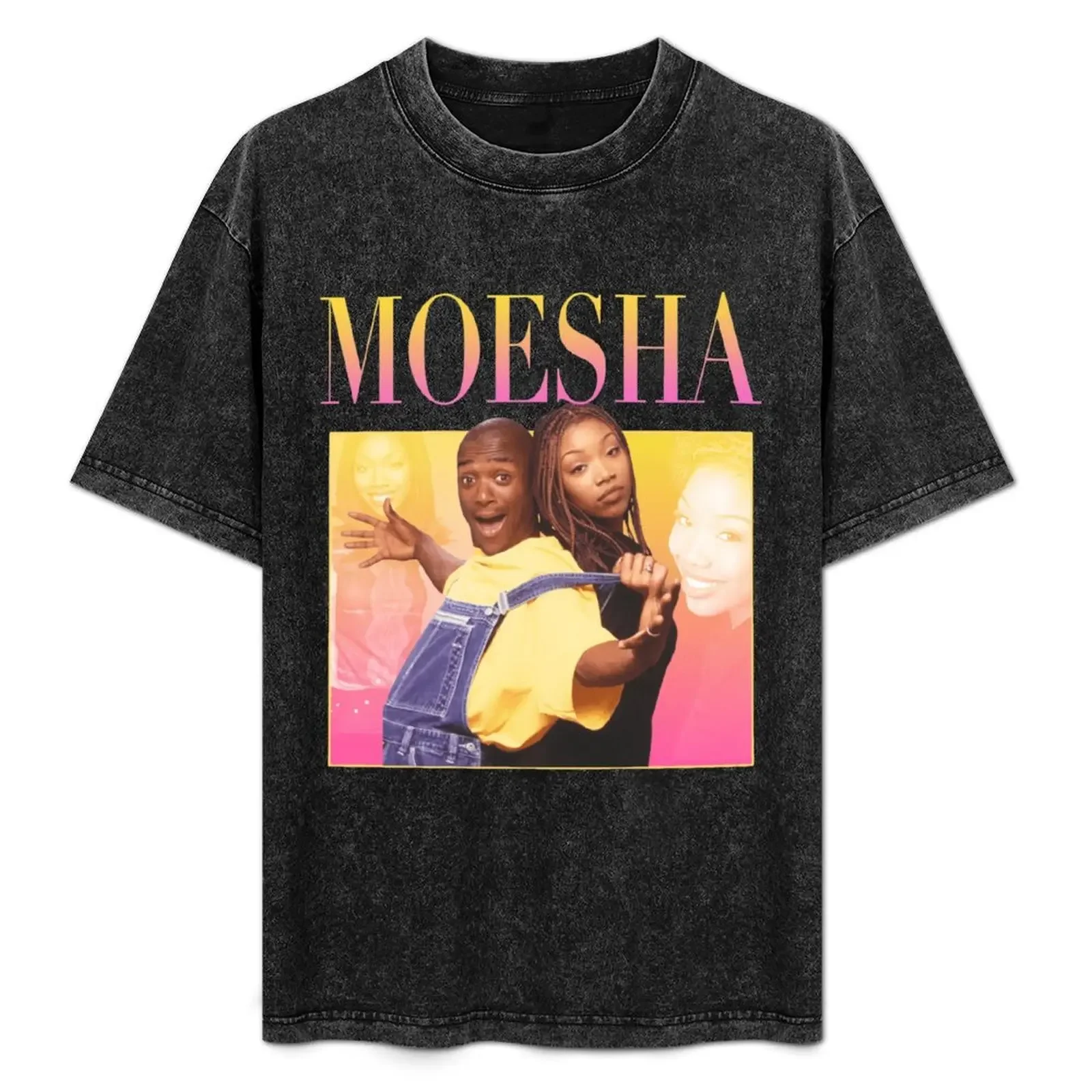 

Moesha 90S Tv Vintage Throwback Dmn103T Black Gift Ideas T-Shirt Holiday Vacation Tee Shirt