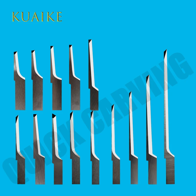 10PCS OEM ODM RUI ZHOU AOL IECHO ZUND Vibration Knife Saludos AOKE JWEI ATOM CNC Cutting Blade Tungsten Carbide Grooving Blade